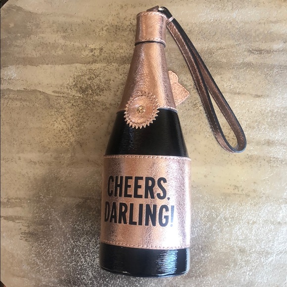 kate spade Handbags - Kate Spade “Cheers Darling” Wristlet